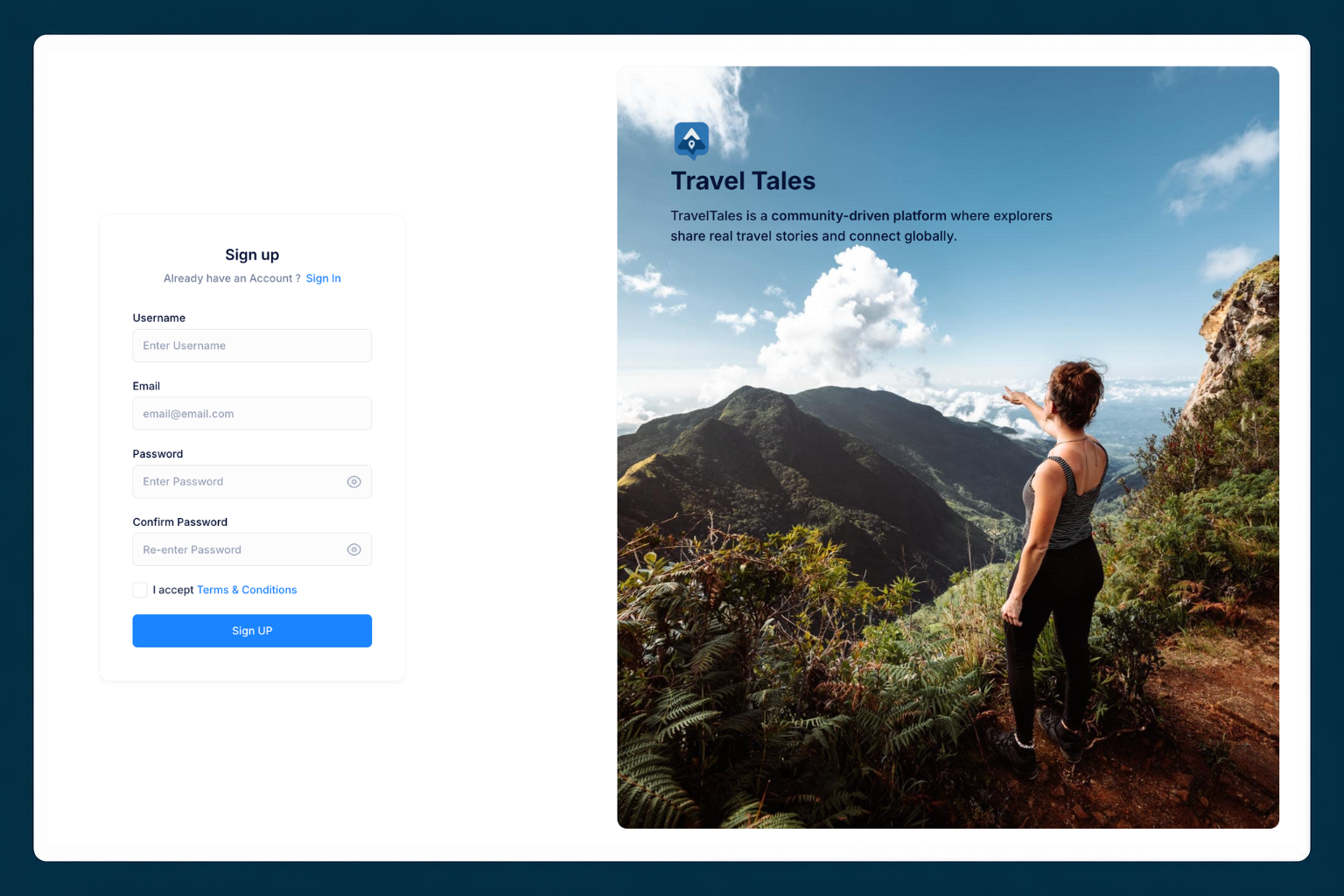 Traveltales - Journal and Blogging Platform screenshot 4