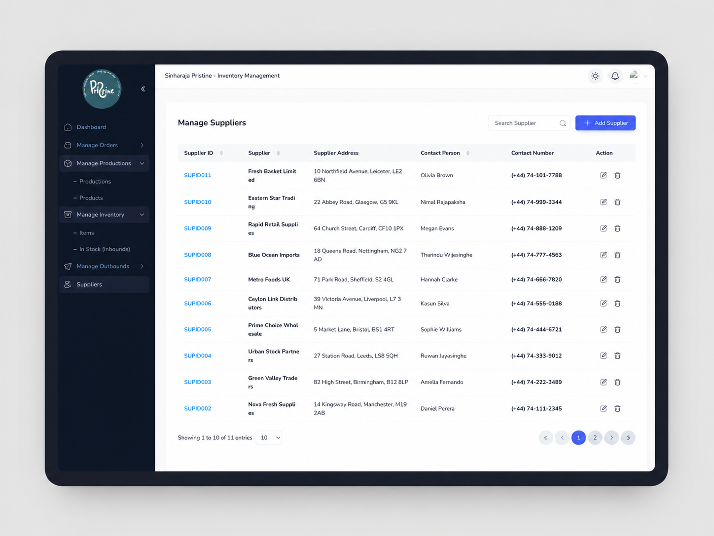 Inventory Management Platform screenshot 4