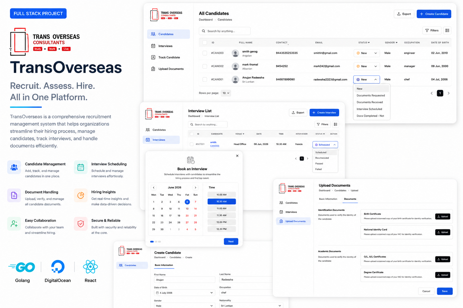Candidate Management System