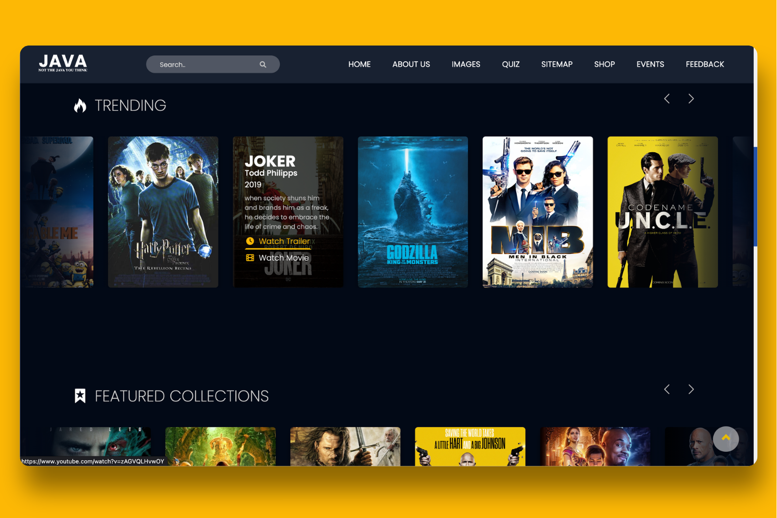 Java Entertainment screenshot 2