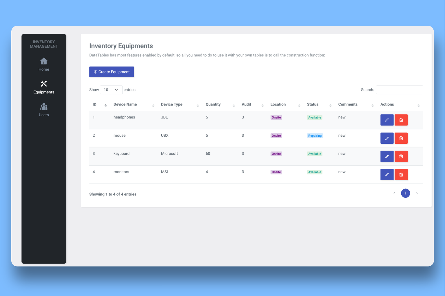 Inventory Management System screenshot 3