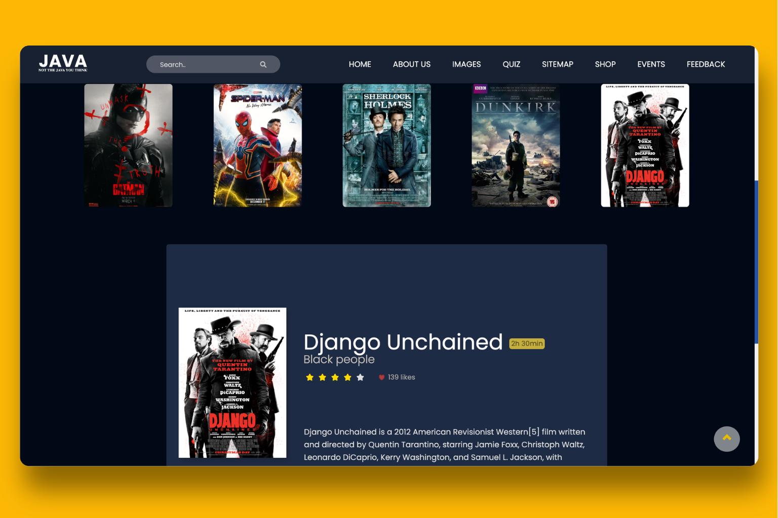 Java Entertainment screenshot 4